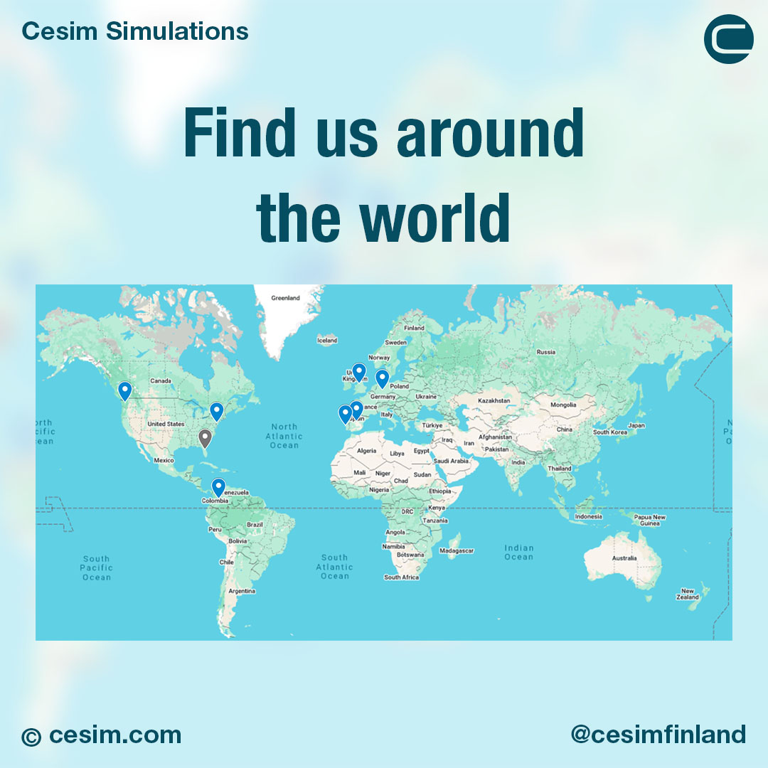 🌐📅 This week we attended our first conference of the year! Did you get a chance to meet us? If not, don't worry, we'll be at several events around the world during 2026.

Visit cesim.com/events to stay up-to-date with our schedule. See you around!