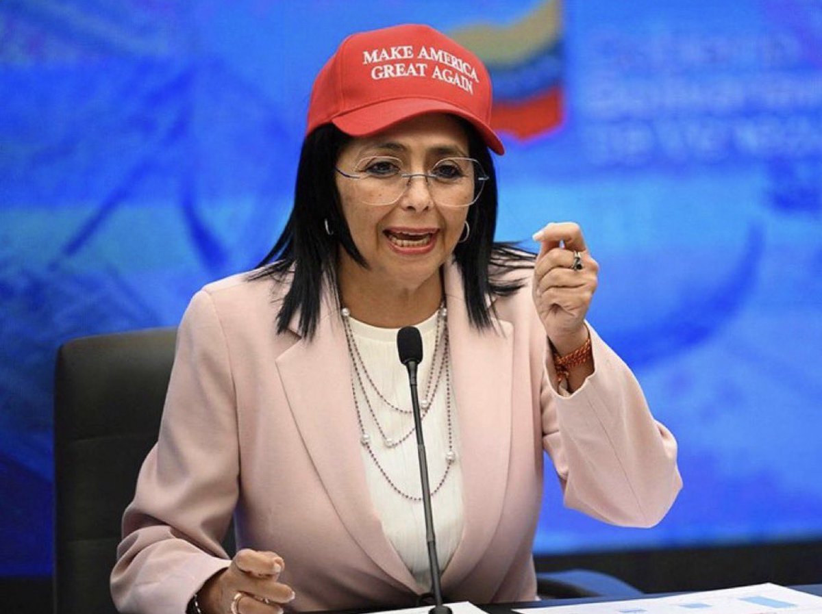 <a href="/delcyrodriguezv/">Delcy Rodríguez</a> 😂😂😂 DelCIA