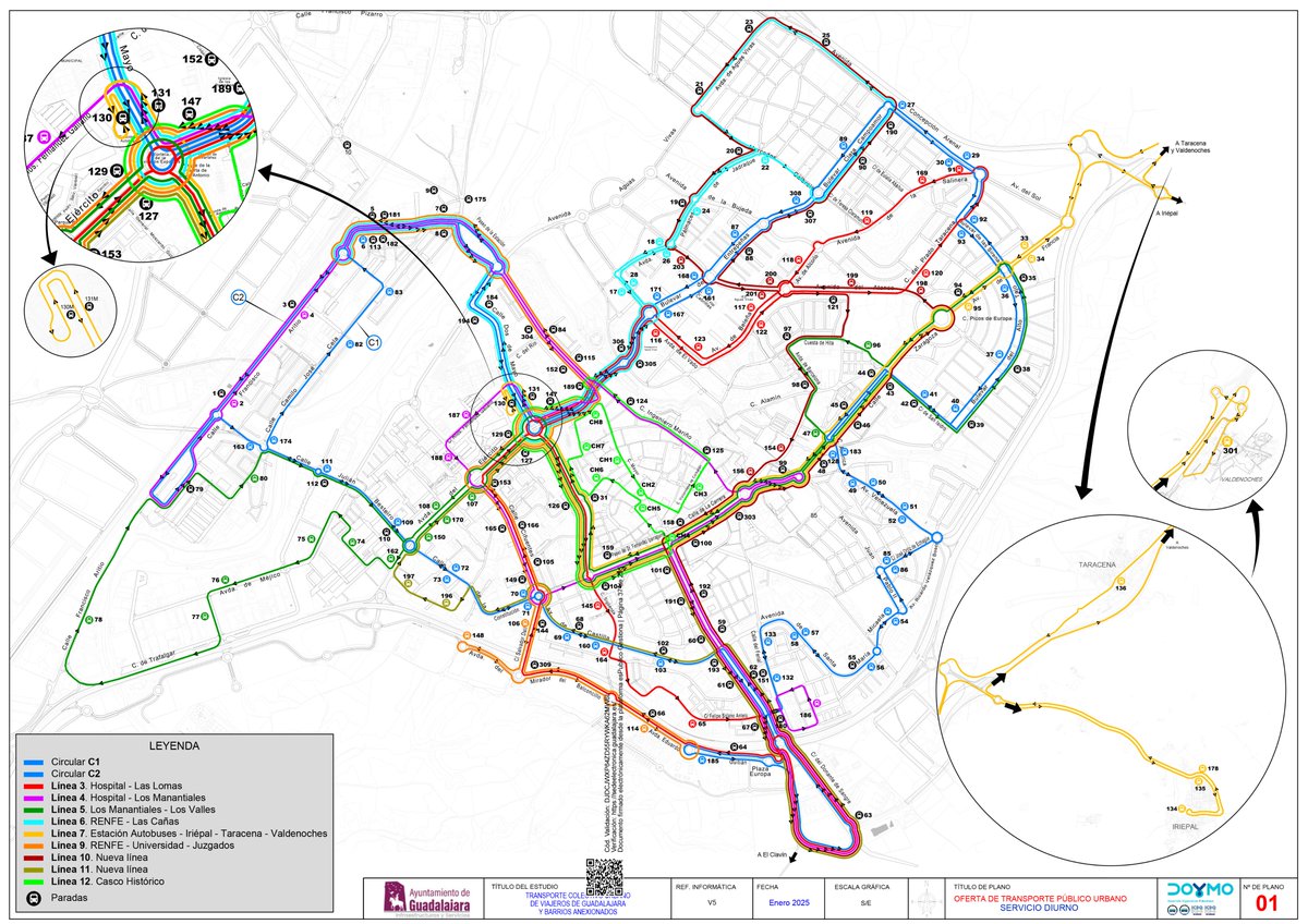 ProyectosGuada's tweet image. Ya tenemos el detalle del nuevo contrato de Autobuses de @GuadalajaraAyto, con un presupuesto que supera los 63M€ para toda la duración del contrato. Si quieres saber las novedades, ¡sigue leyendo!