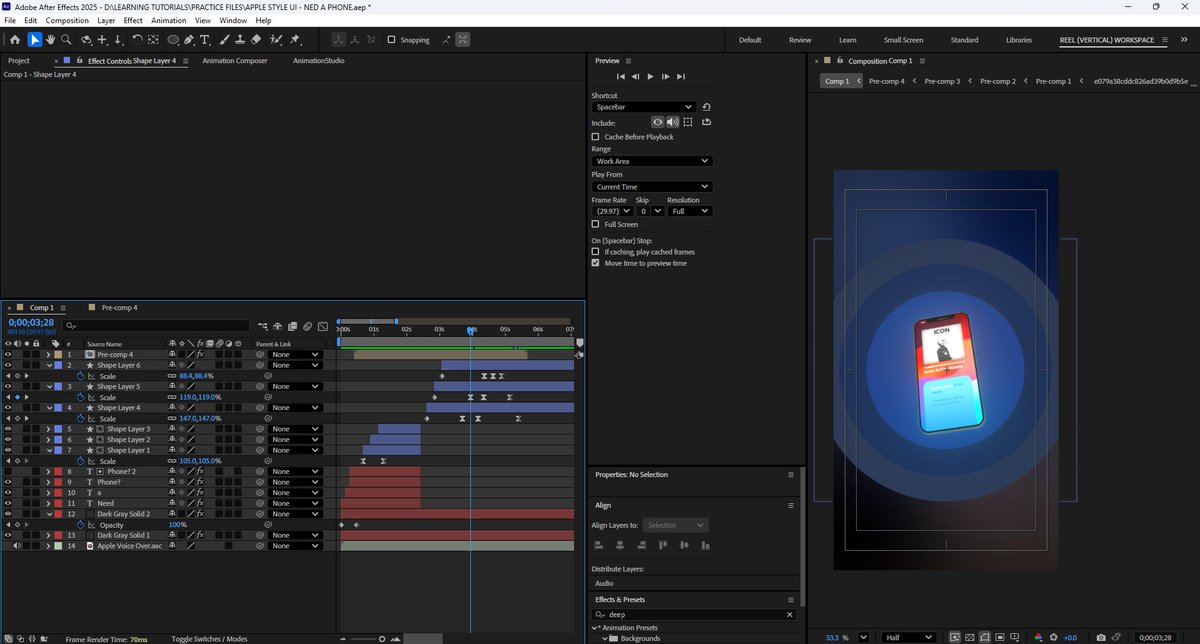 2026 Goal: Mastering Motion Graphics in After Effects openly.

For the first time, I’m learning out loud, sharing every win, fail, and experiment.

Are you a creative or techie? Let’s connect, share tips, and grow together!🚀
#motionGraphics #GraphicDesigner #aftereffects