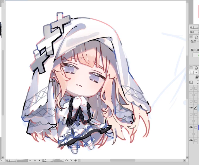 メルル様によしよしされたい #まのさばイラスト