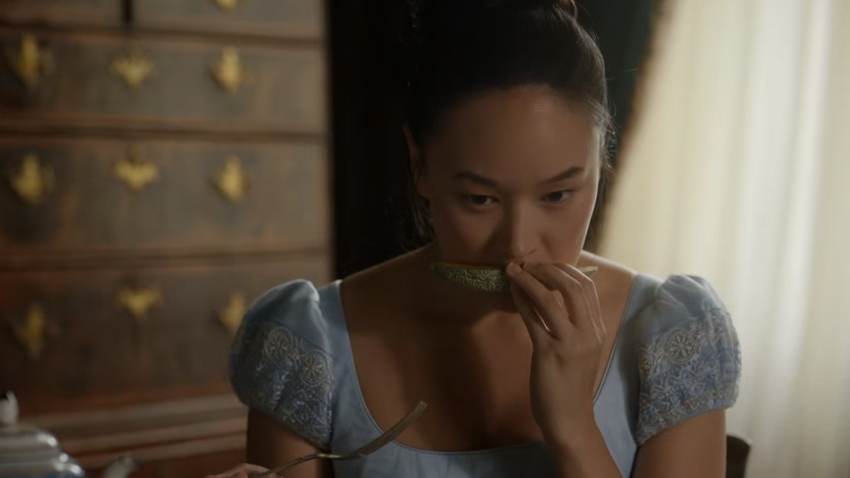 hyovrse's tweet image. he BEAMS with joy around her 🥹 #BridgertonS4