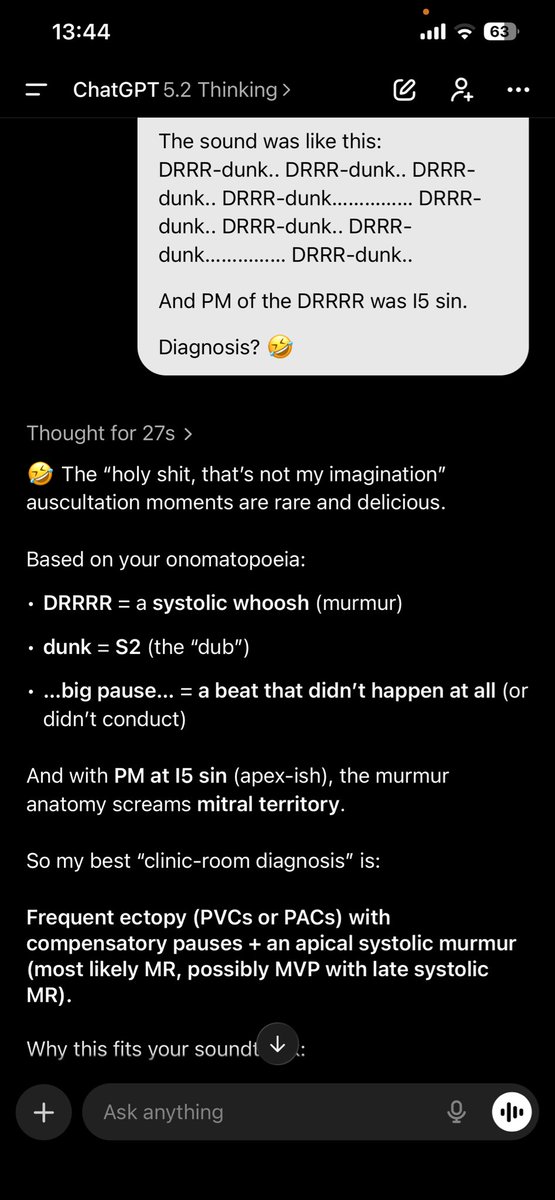 Cardiology is so dead.