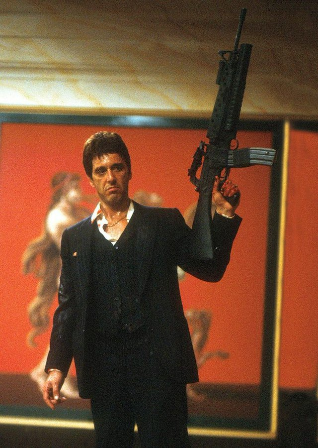 Gibboanxious's tweet photo. Scarface | Heat https://t.co/KZXQYbIO8H