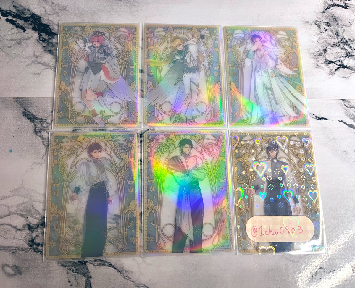 Ichu0903's tweet photo. 【交換】アイチュウ 10周年 トレカ

譲⇒恭介 輝 椿 凛太朗 純太 
求⇒UJ

纏めての方優先
検索からでもお気軽にお声がけ下さい。
よろしくお願いします https://t.co/zdC6deNbNt