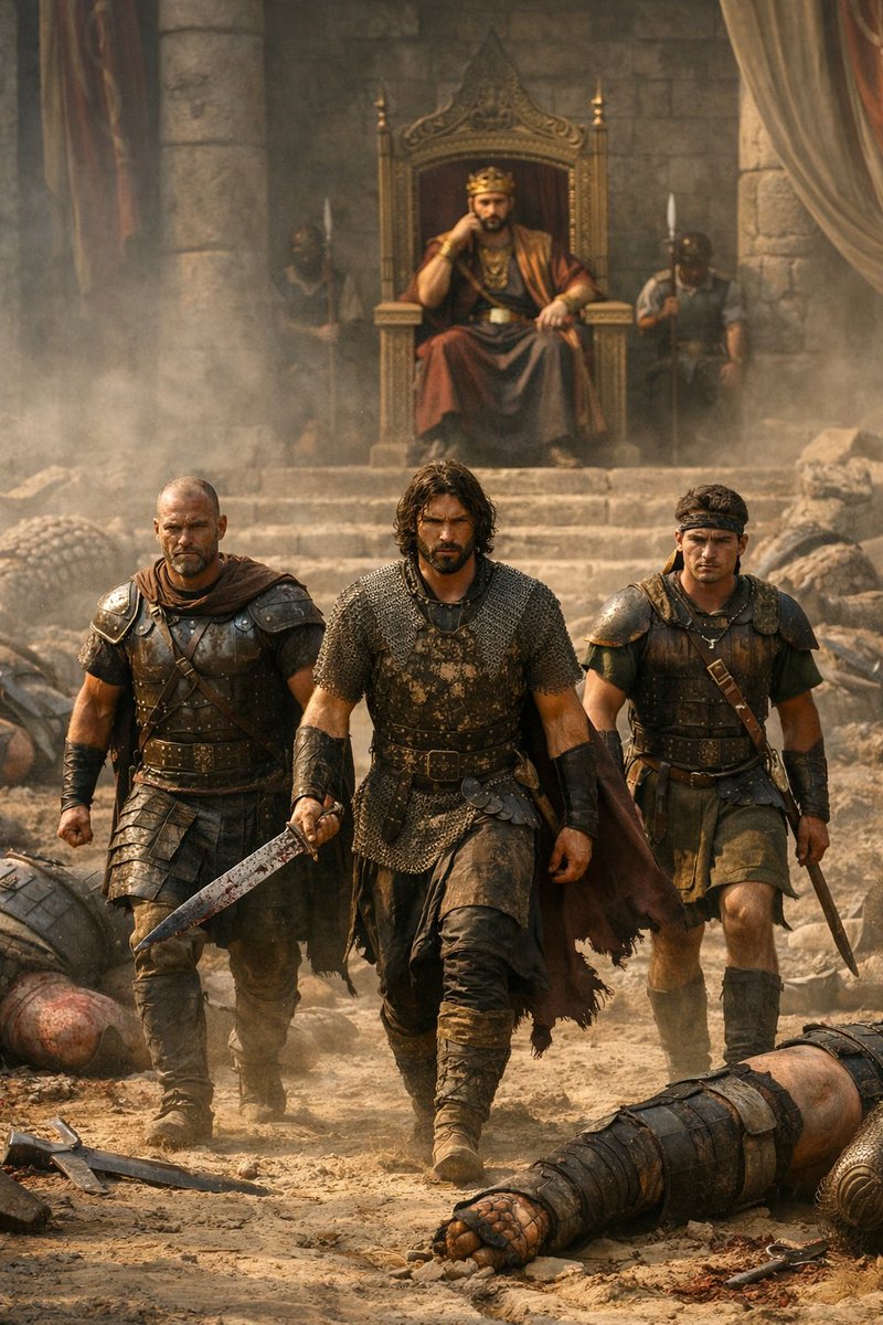 #rpSp | 2 Sam 21

Sibecai… Elhanán… Jonatán : Estos hombres realizaron hazañas heroicas cuando David terminó de luchar contra gigantes. 

Dios seguirá suscitando líderes cuando los líderes de la generación anterior desaparezcan.

David dejó un gran legado a los jóvenes.