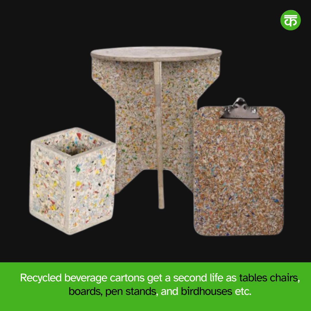 Thousands of used beverage cartons are thrown away daily despite being 100% recyclable.

At <a href="/TheKabadiwala/">The Kabadiwala</a> , with Tetra Pak, we’re collecting cartons to strengthen recycling chains &amp; build a #CircularEconomy.

Next time you give your kabad, include your cartons too.