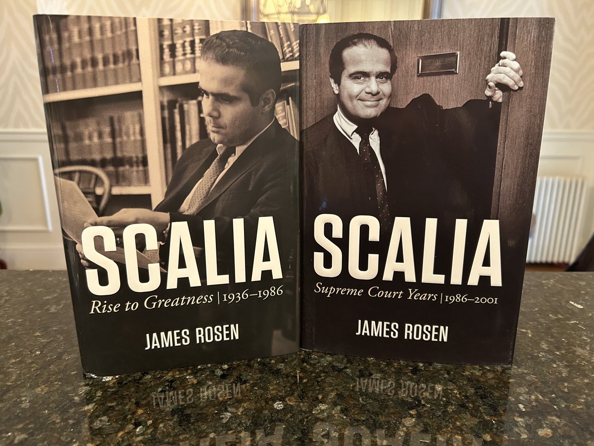 Look who just got a baby brother!

Learn about Antonin Scalia and you will understand modern America—and how we got here.

Volume II, covering the first half of his thirty years on the Supreme Court, comes out February 10. Order now:

amazon.com/Scalia-Supreme…