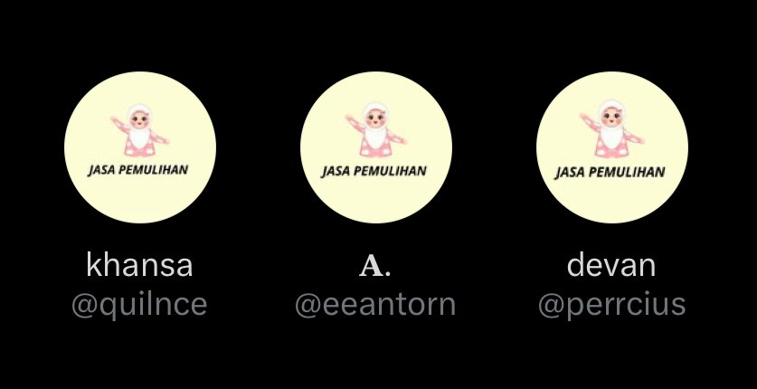 haxtred's tweet photo. AWAS PENIPU JASA PEMULIHAN AKUN

akun jasa: @eeantorn @perrcius @quilnce 

akun promote jasa: @eavyes @veirsify @kylbive

nomor wa:
https://t.co/i57gNpmvtv
https://t.co/3Qb5bDClSt

dana:
082172401238 atas nama nan

#zonauang #zonajajan

HATI HATI YA GUYS https://t.co/zK7KeCsQy3