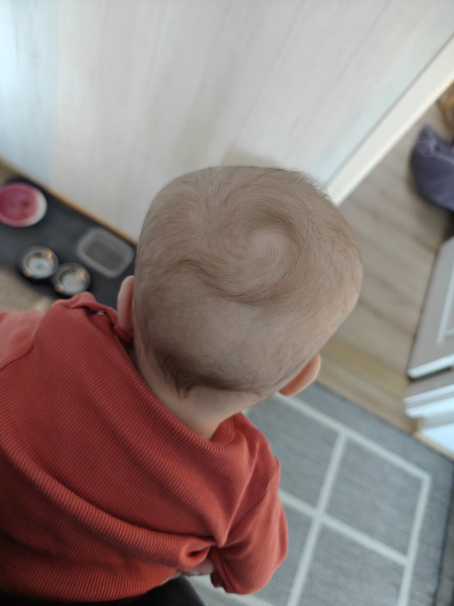 She has such a silly hairstyle atm