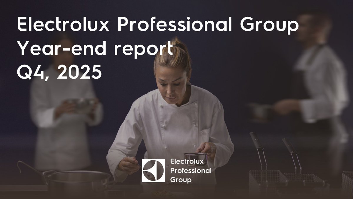 Electrolux Professional Group tweet media