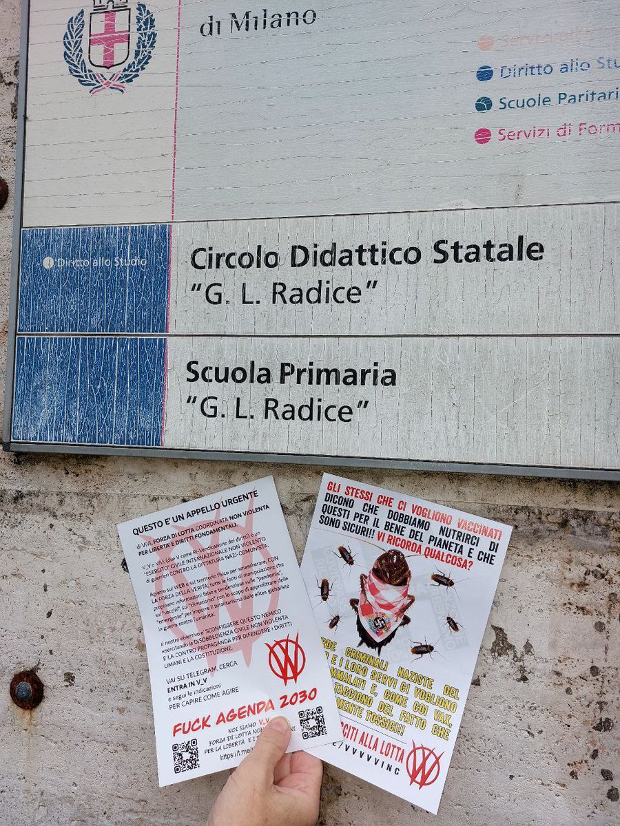 SE PERCEPISCI IL PERICOLO 
E VUOI REAGIRE

LOTTA CON I V_V

CALL VOCALI RISERVATE COI V_V  
👇
t.me/+RpSTxOYoq2Q0Z…

CANALE  PRINCIPALE V_V 
👇
t.me/+x2KxrWVNcDo2Y…