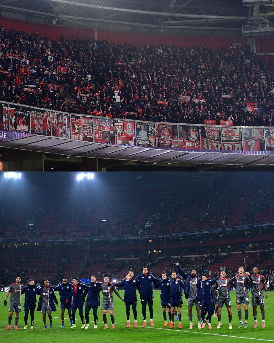 Thank you for being there. Always. Best fans in the world 🙌❤️

Ευχαριστούμε που είστε εκεί. Πάντα. Οι καλύτεροι οπαδοί στον κόσμο 🙌❤️