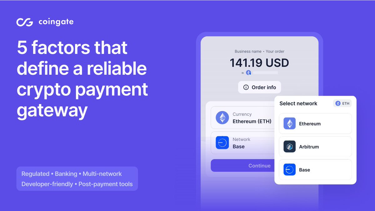 CoinGate (@CoinGatecom) / Posts / X