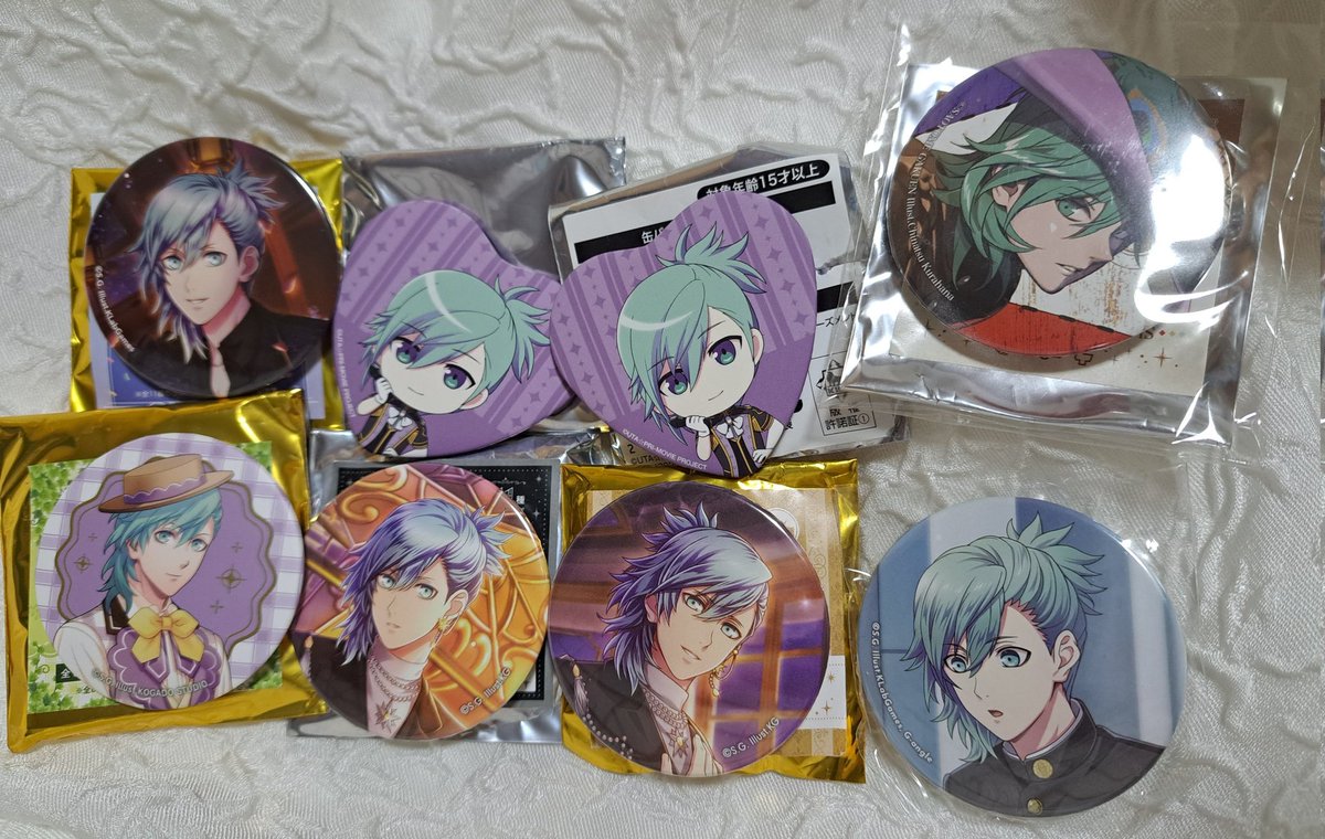 うたプリ 藍 缶バッジ ムビチケ うたプリ 藍 缶バッジ ムビチケ ムビチケ前売り券｜劇場版 うたの