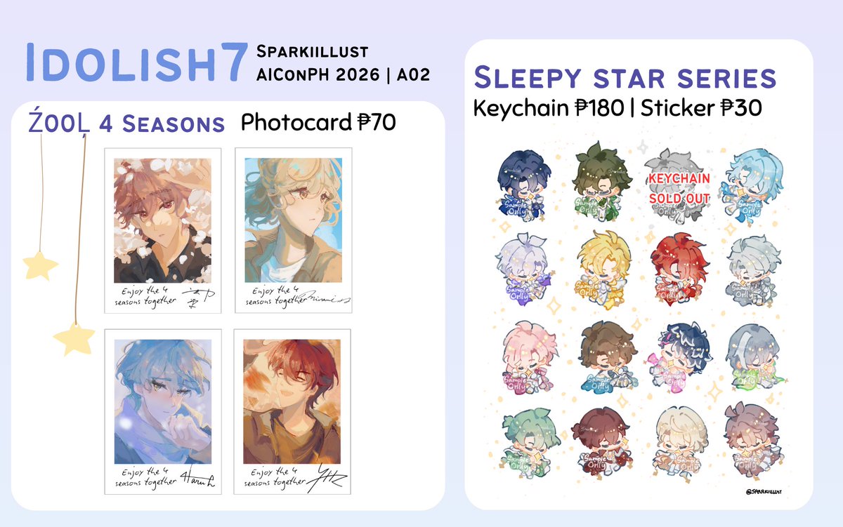 sparkiillust's tweet photo. [RTs appreciated 💖]
Hello! My post AICon mail orders are now open! Now’s your chance to get my merch if you missed it~

✨🇵🇭PH only 
✨I7, KPDH, HSR
✨All items are limited stock, so get yours before it’s too late!

Link to order forms below ⬇️ https://t.co/UA64KiumuV