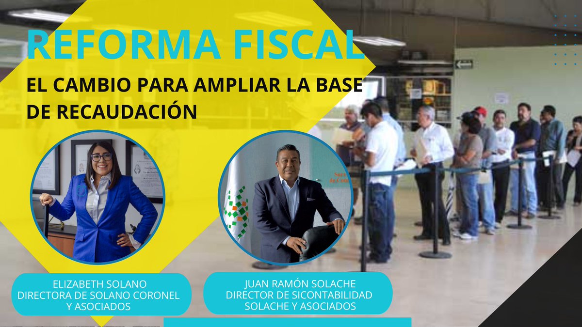 #Economía Urge reforma fiscal que ponga el “piso parejo” en el pago de impuestos: fiscalistas 
#FactorEconómico <a href="/SATMX/">SATMX</a> <a href="/Hacienda_Mexico/">Hacienda</a> <a href="/cceoficialmx/">Consejo Coordinador Empresarial CCE</a> 

factorenergetico.mx/urge-reforma-f…