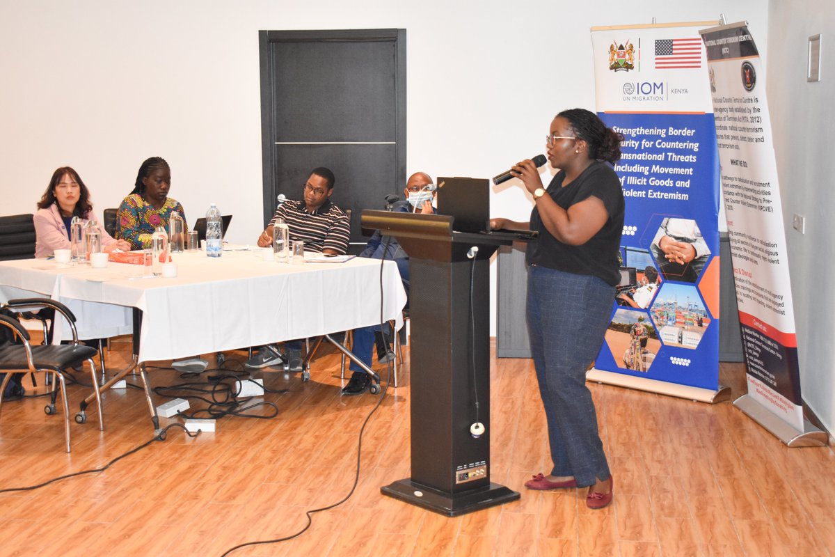 NCTC_Kenya's tweet image. .@IOMKenya joined @NCTC_Kenya and @lapsset in convening border management agencies from the LAPSSET Trade Corridor to develop recommendations aimed at curbing violent extremism and preventing the proliferation of #SALW, while enhancing legitimate trade along the Corridor. 

We…
