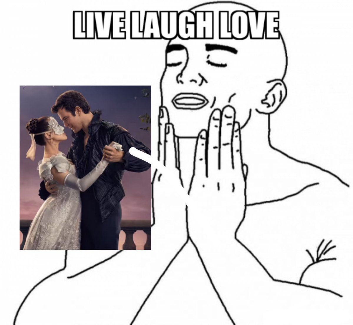 guythwartedme's tweet image. live laugh love benophie season