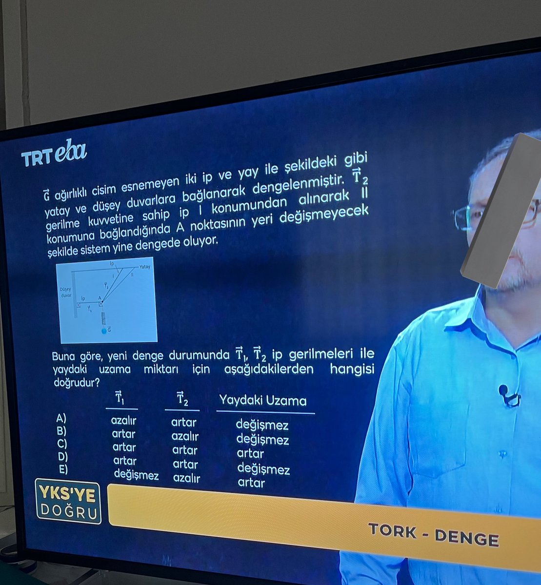 1.sınıfa giden kuzenimi yks çalışmaya başlattım anca yetişir