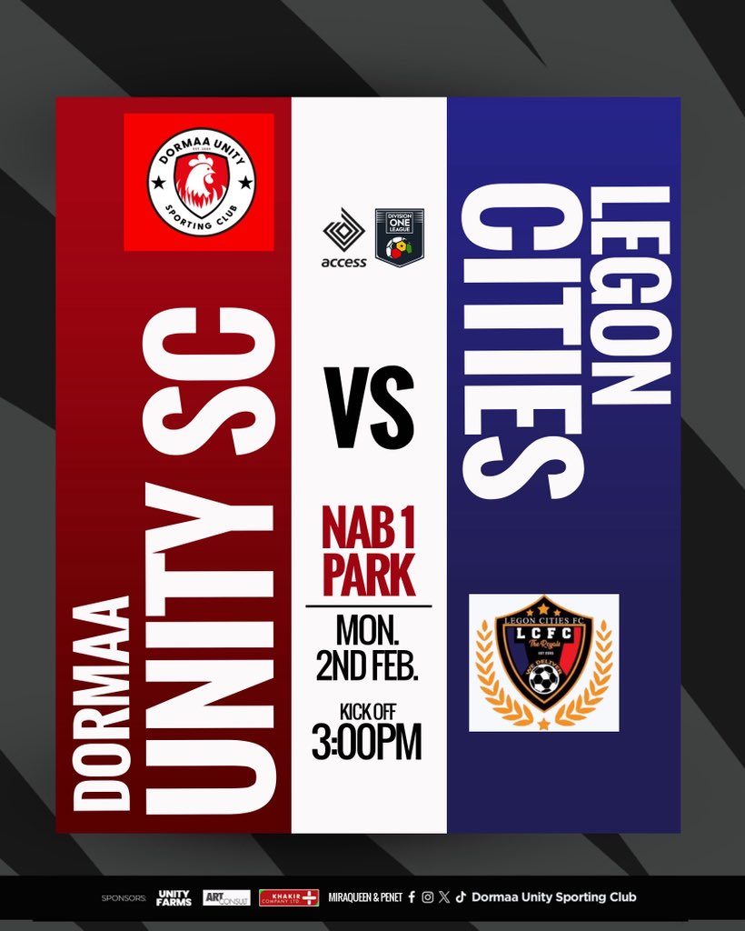 Dormaa_UnitySC's tweet image. We have a date