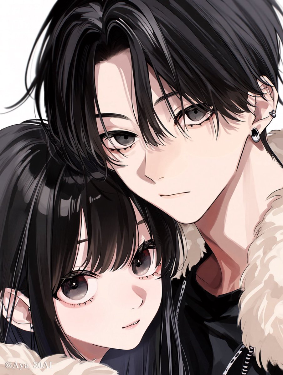 ペア画ってやっぱり難しい( ˊᵕˋ ;) 頑張って練習しなきゃだー！！ AI