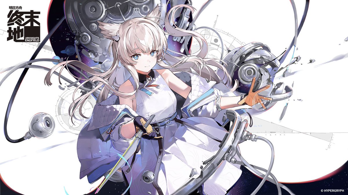 #エンドフィールド
ペリカのオペレーター記念画像を描かせていただきました!ありがとうございます! 