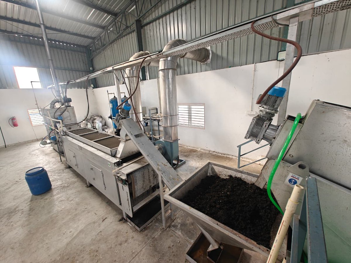 CSEINDIA's tweet image. CSE’s Water team recently visited faecal sludge treatment plants in Rajasthan to deepen its understanding of Omni Processor technology.

Omni Processors are advanced treatment systems that use thermal and mechanical processes to safely treat faecal sludge and septage,…