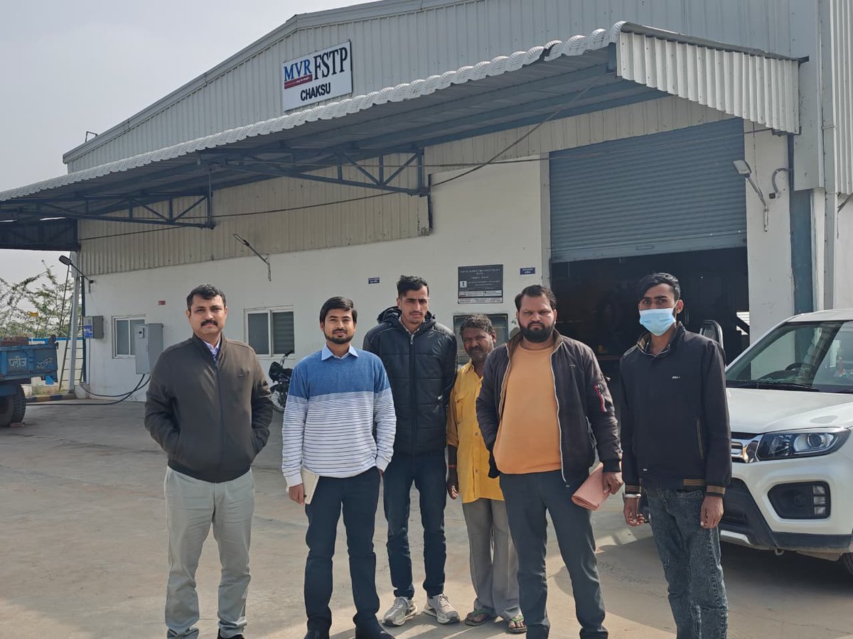 CSEINDIA's tweet image. CSE’s Water team recently visited faecal sludge treatment plants in Rajasthan to deepen its understanding of Omni Processor technology.

Omni Processors are advanced treatment systems that use thermal and mechanical processes to safely treat faecal sludge and septage,…