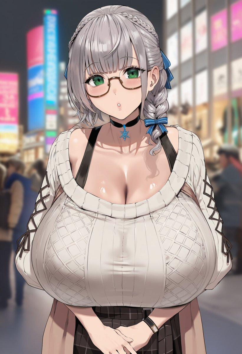 支援者限定「催眠にかかって露出狂になり、通りすがりの男性を襲う白◯ノエルお願いします!服装は裸コート腰蓑、眼鏡ありで髪型は私服衣装のものだと助かります!」

尺の関係で露出で終わってしまった…ただ破壊力は結構満足いくモノになったはず

トリミング無しなど計7枚
https://t.co/VRSsyTivZk 