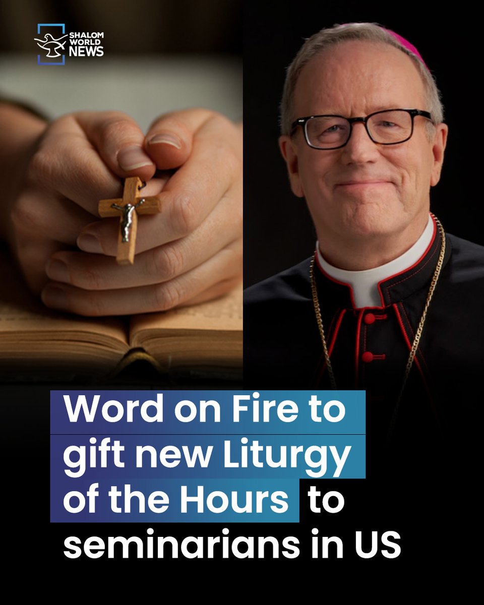 shalomworldnews's tweet photo. ‘Word on Fire’ Catholic Ministries, a renowned American Catholic media organization, announced on January 28, a major initiative to gift a complete four-volume set of its new Liturgy of the Hours to all Catholic seminarians or seminaries in the US free of cost.
#wordonfire https://t.co/RRpaGpGifi