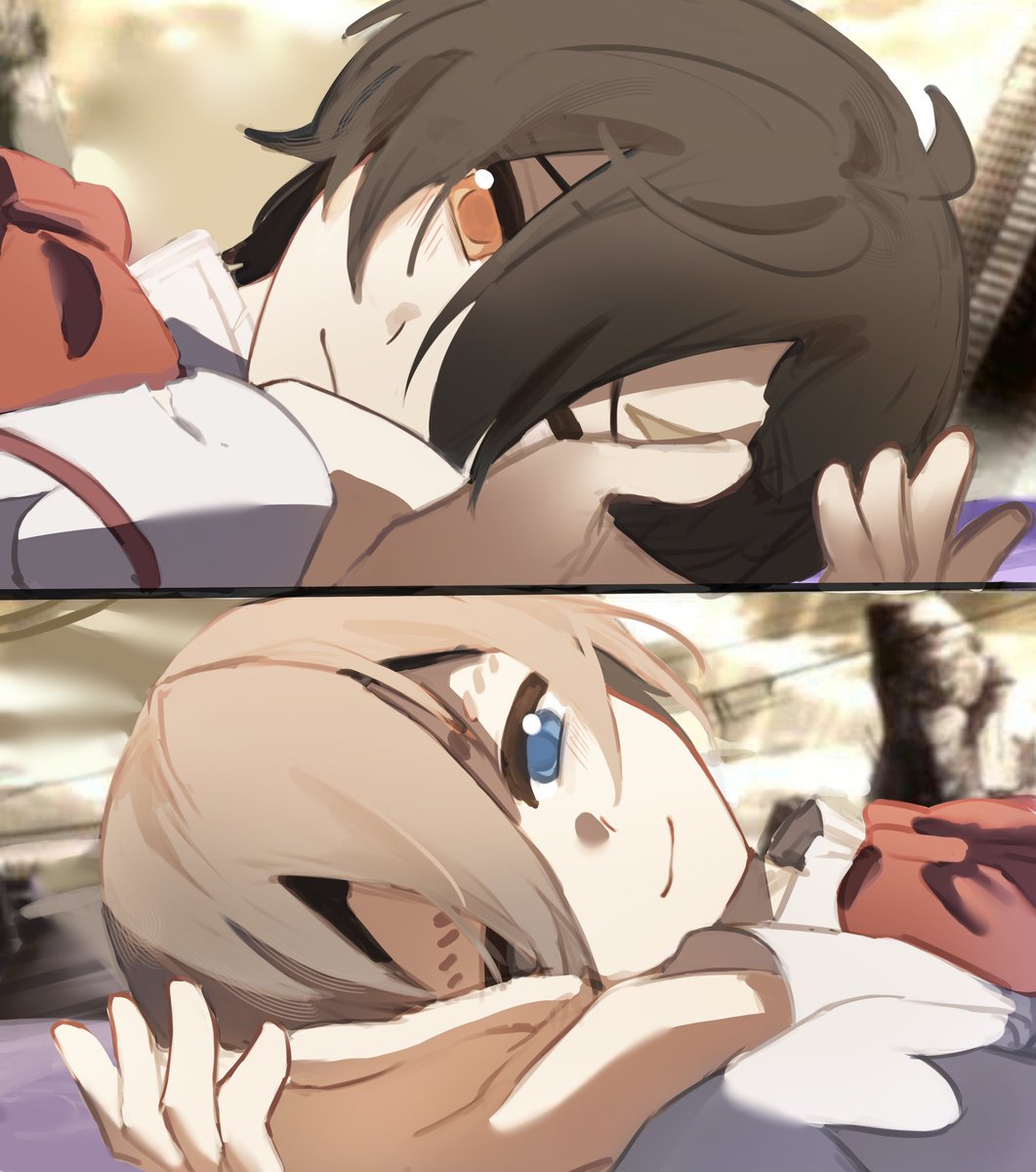 (22/99) Madoka Magica Follozan… 🥺🫶🧡💙 

#follozan #follzan