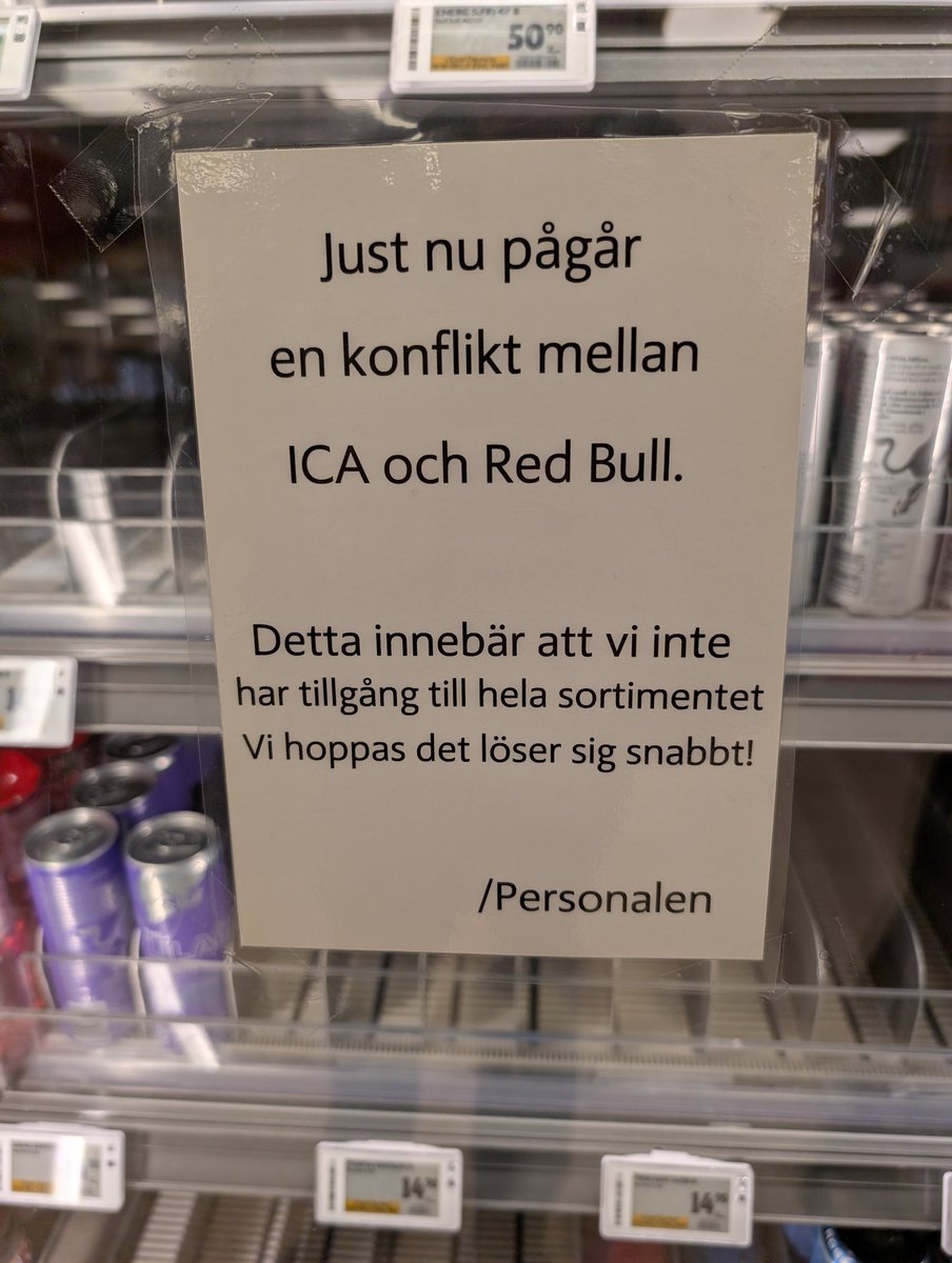 Redbull gör inte bara SHL fans arga