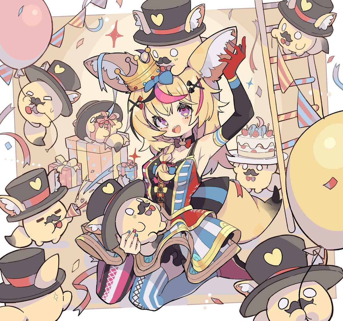 tontoro45612's tweet photo. はぴば！
＃絵まる https://t.co/Lr6y0OLZsX