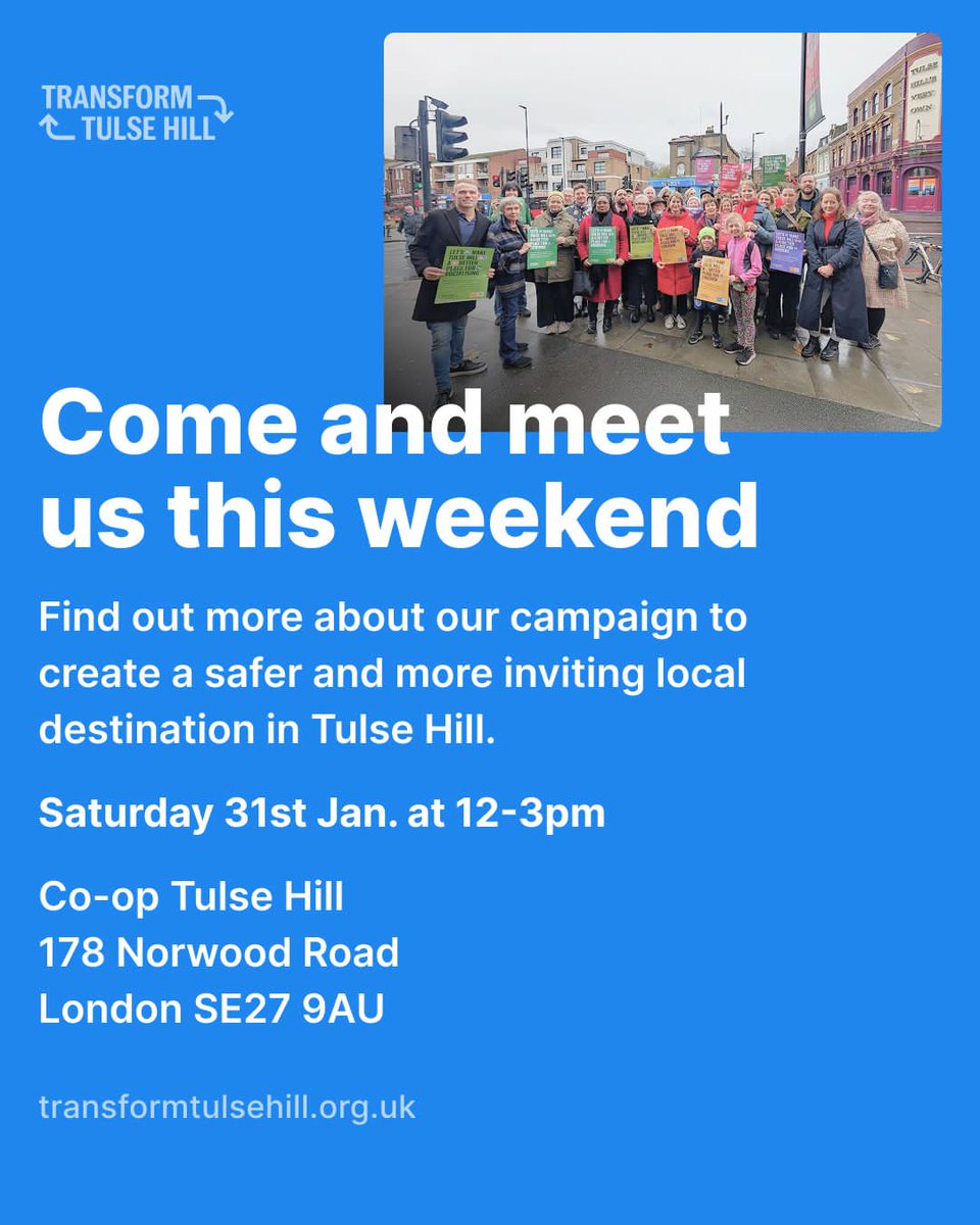 Transform Tulse Hill tweet media