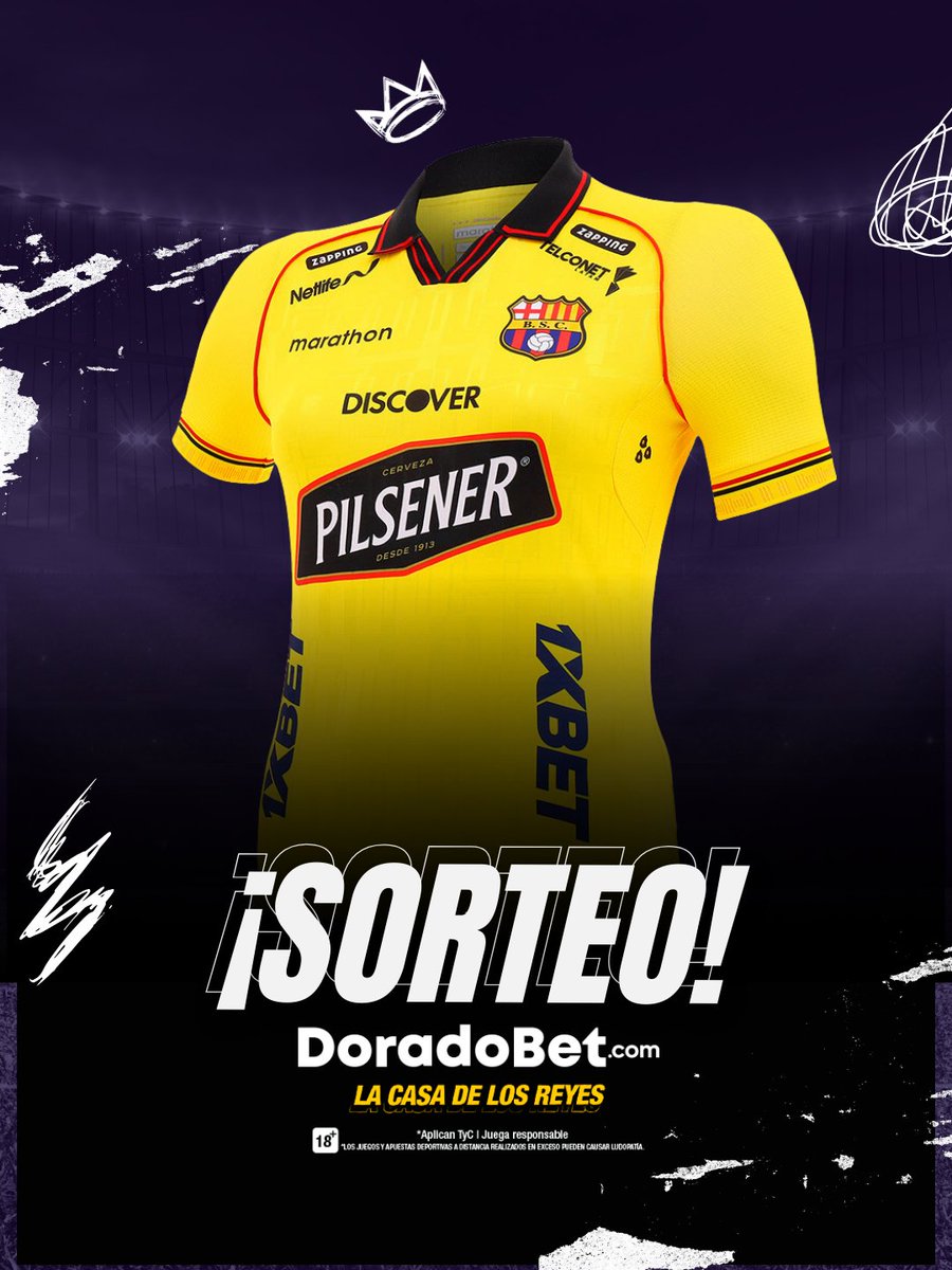 MrOFFSIDER's tweet photo. 🚨 PILAS 🚨

Te queremos regalar la camiseta titular 2026 de Barcelona Sporting Club. Una verdadera joyita.

¿Qué hay que hacer?

1⃣ Seguir a @DoradoBetEcu
2⃣ Seguir a @MrOFFSIDER
3⃣ Dar RT con el HT #LaCasaDeLosReyes

¡DALE PARTICIPA! ¡ANTES DE LA NOCHE AMARILLA LA SORTEAMOS! https://t.co/mDTyU7BMYn