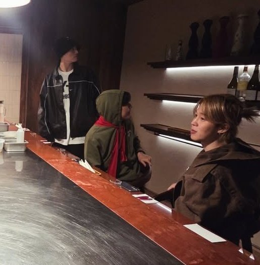 taehyvngpics's tweet image. Maknae line baby 1 baby 2 baby 3 😭