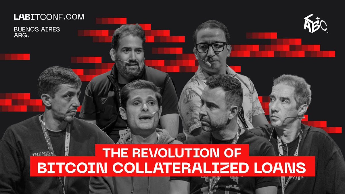 Video) The revolution of #Bitcoin Collateralized Loans. Panel at @labitconf  with @cryptonomista (@hodlwithLedn ), @gcampa86 (@towerbankintl ), Igor  Neumann (@firefish_io), Daniel Alos and Guillaume ₿ajczman.