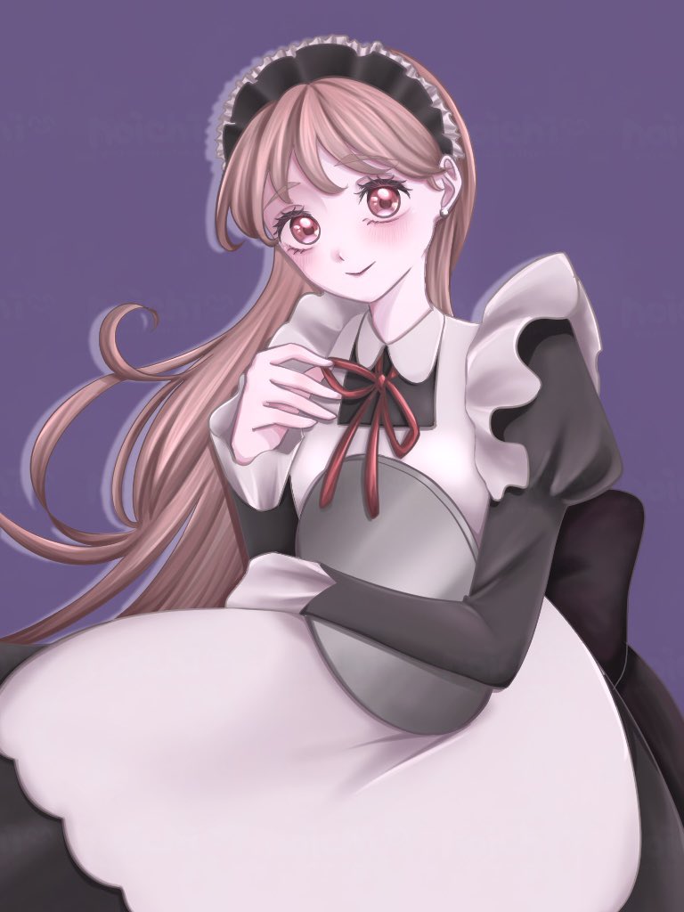 メイドさん🎀 #イラスト #oc