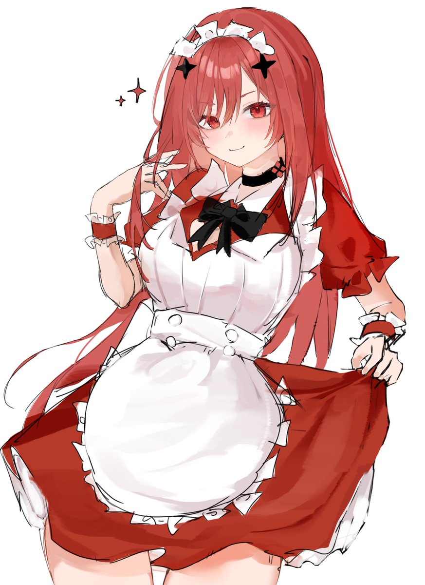 sk1jf's tweet photo. ❤️✨メイドラピ✨❤️ #NIKKE #NIKKEfanart #ラピ　#イラスト https://t.co/NHTghxXhZy
