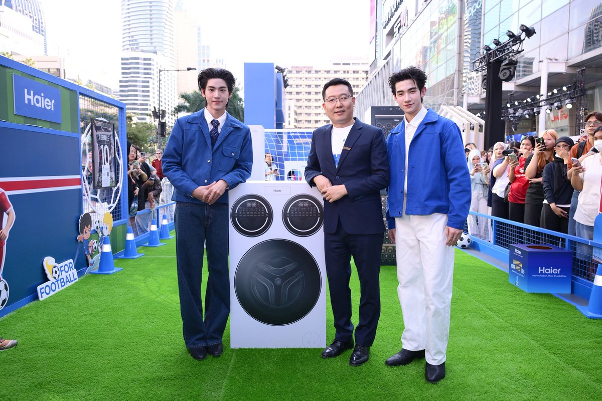 ไฮเออร์ เปิดตัวป็อปอัพสโตร์ธีมสปอร์ตครั้งแรกในไทย! ในงาน Champion Your Haier Life 
ไฮเออร์ เปิดโหมดแชมป์ให้กับชีวิต พร้อมแท็กทีม แอลม่อน - โปรเกรส 
ร่วมถ่ายทอดมุมมองแอคทีฟไลฟ์สไตล์ฉบับนิวเจน
#Haier #HaierThailand #HaierThailandPopUp #MoreCreationMorePossibilities