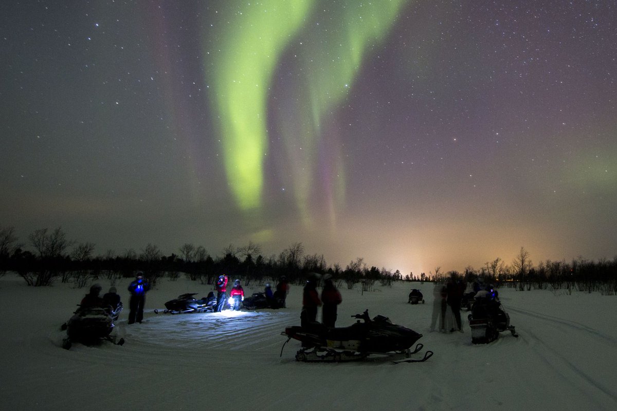 Transun's tweet image. A fantastic adventure deep inside the Arctic Circle! ❄️ Our Snowmobile Voyager trip takes you even further off the beaten path in True Lapland. Dates are available now for winter 2027... or grab one of the remaining spaces for THIS February! 👉 transun.co.uk/snowmobile-voy…