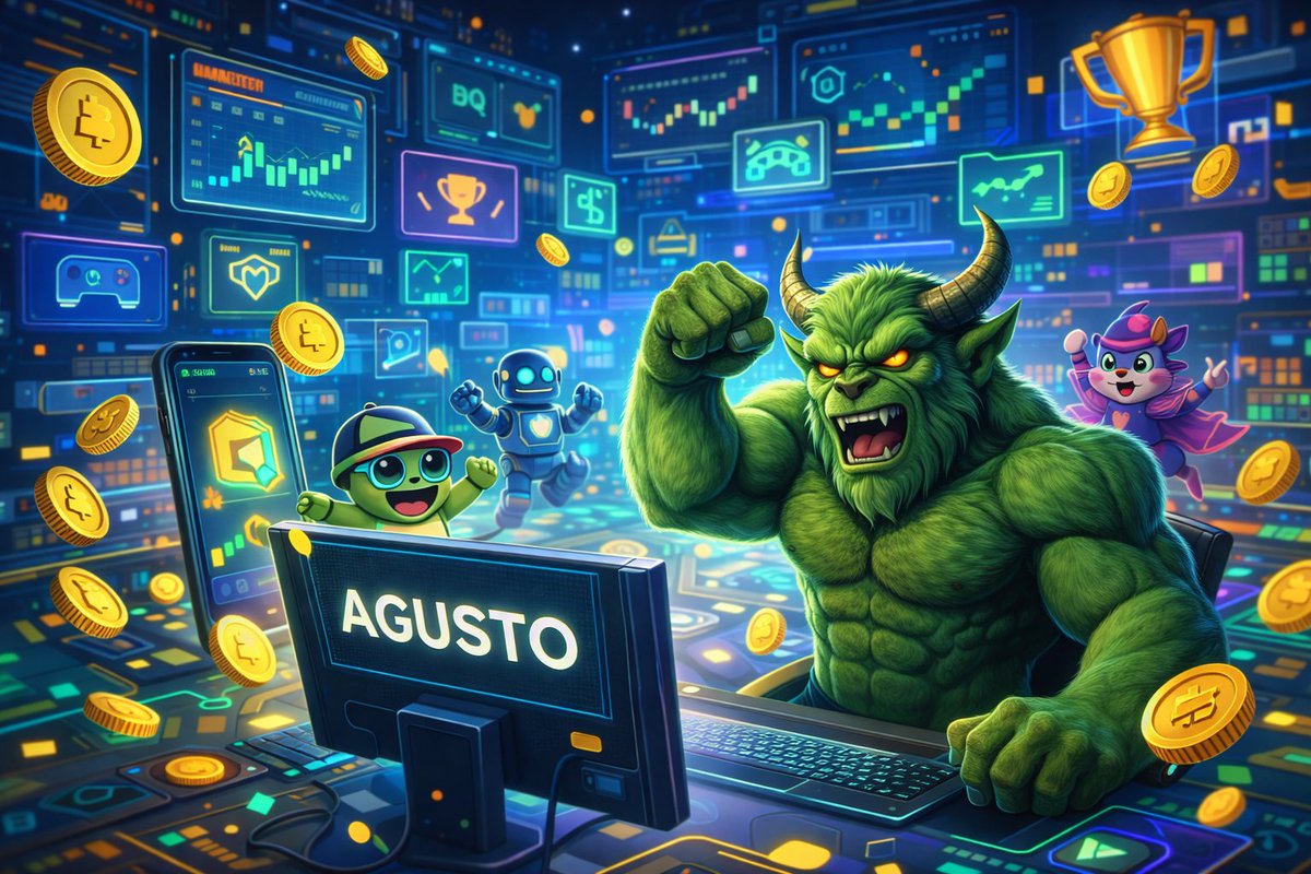 $Agusto is building that sweet spot where meme culture meets play to earn energy, a growing community and interactive mechanics!

This isn’t just about watching charts move… it’s about showing up, playing along, and being part of something that’s evolving every day.

Curious