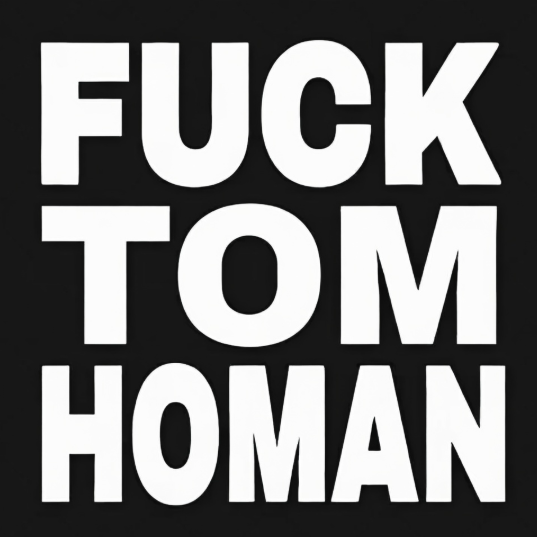 Tim Homan is a criminal.

Who Agrees 🖐️
