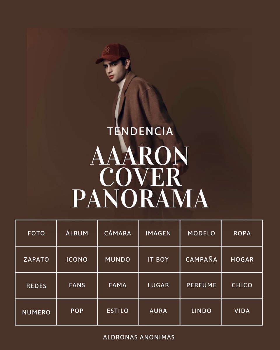📢 | TENDENCIA EXPRESS 

Apoyemos a Aaron en la nueva portada de Panorama Heraldo de la que es parte 

AARON COVER PANORAMA 

Link para leer el artículo 
🖇️ panoramaweb.com.mx/panoramasocial…