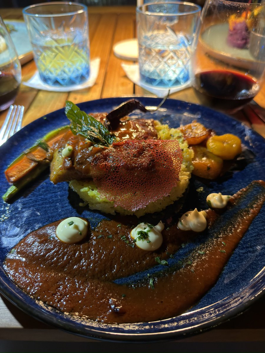 New spot Punta Sirena in Acapulco.... Options for a set 4 course meal. Pro tip wear sandals and let your feet touch the sand. Same owners as Mario Canario and Zibu, both flame. Great wine list. Must have a res, go through 2 security gates followed by a beautiful scenic walk down