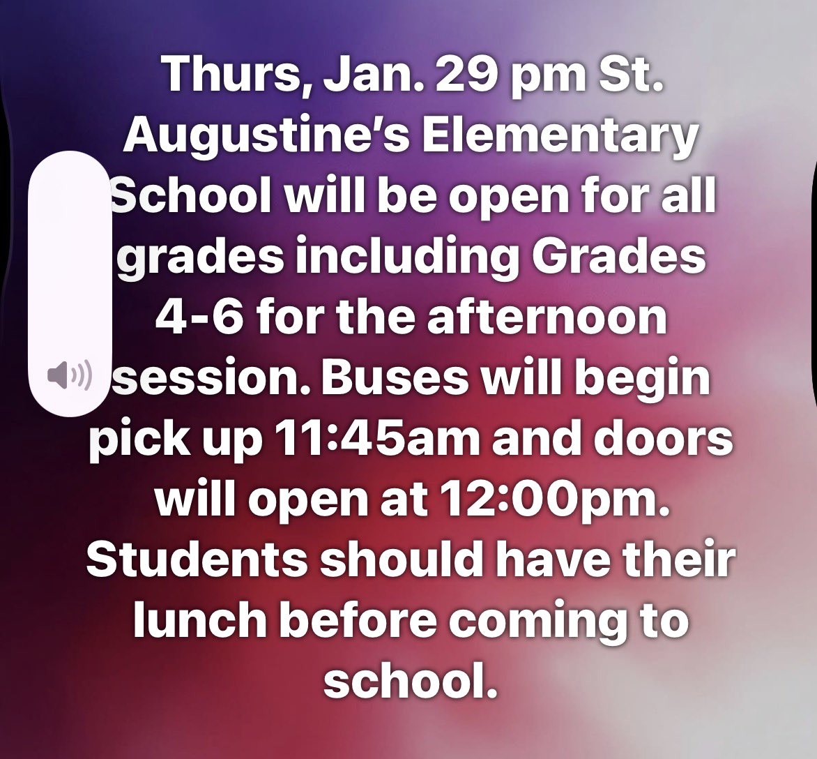 St. Augustine's tweet media