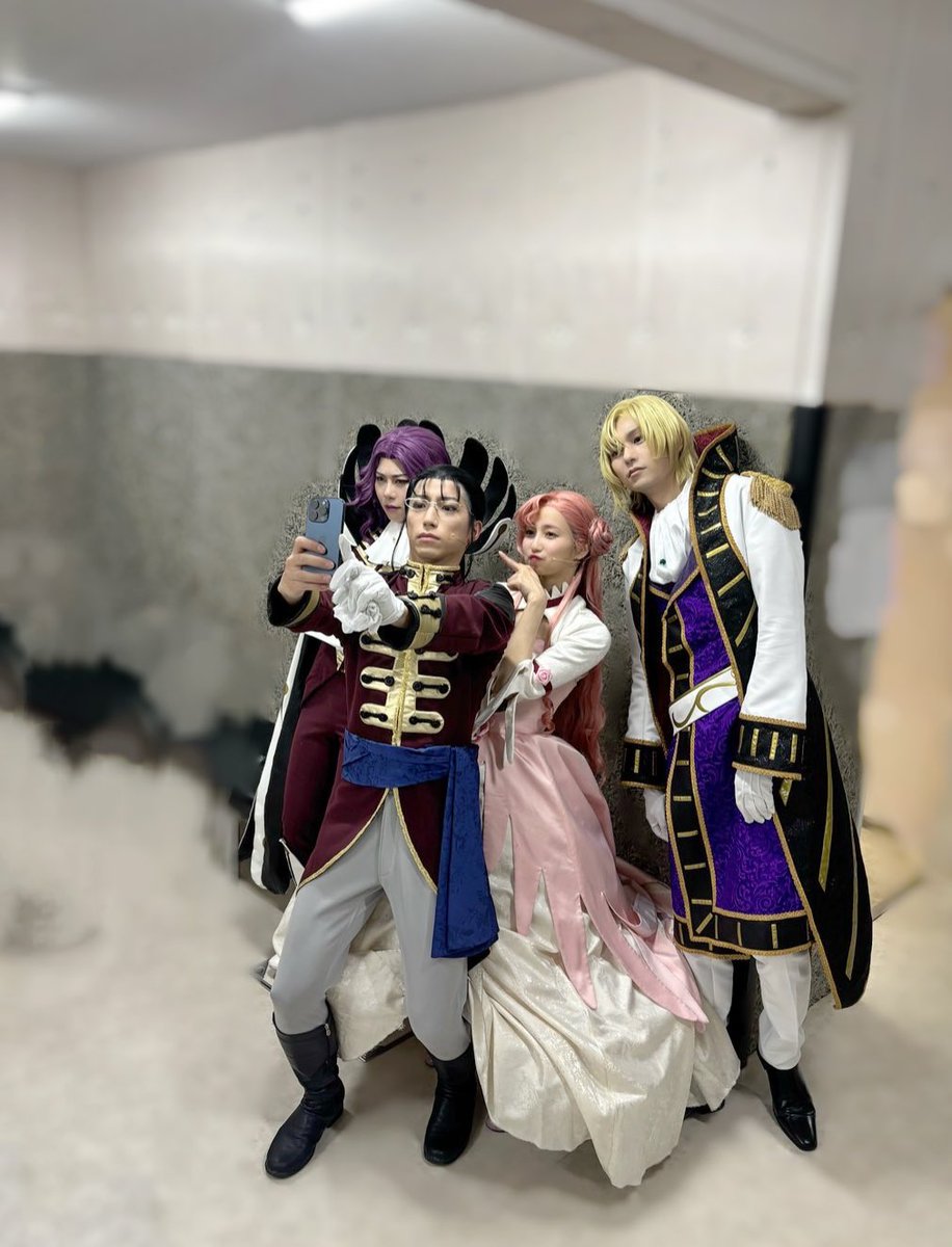 頑張るギルフォード

(ミレイ役のぽりぽりが撮ってくれていました)
#ギアミュ #コードギアス #codegeass