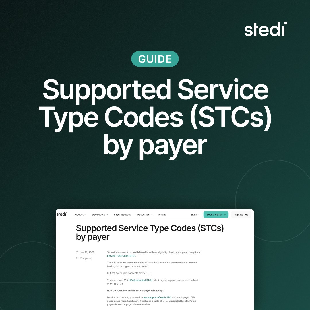 Service Type Code List We've published a guide that lists supported Service Type Codes (STCs ...