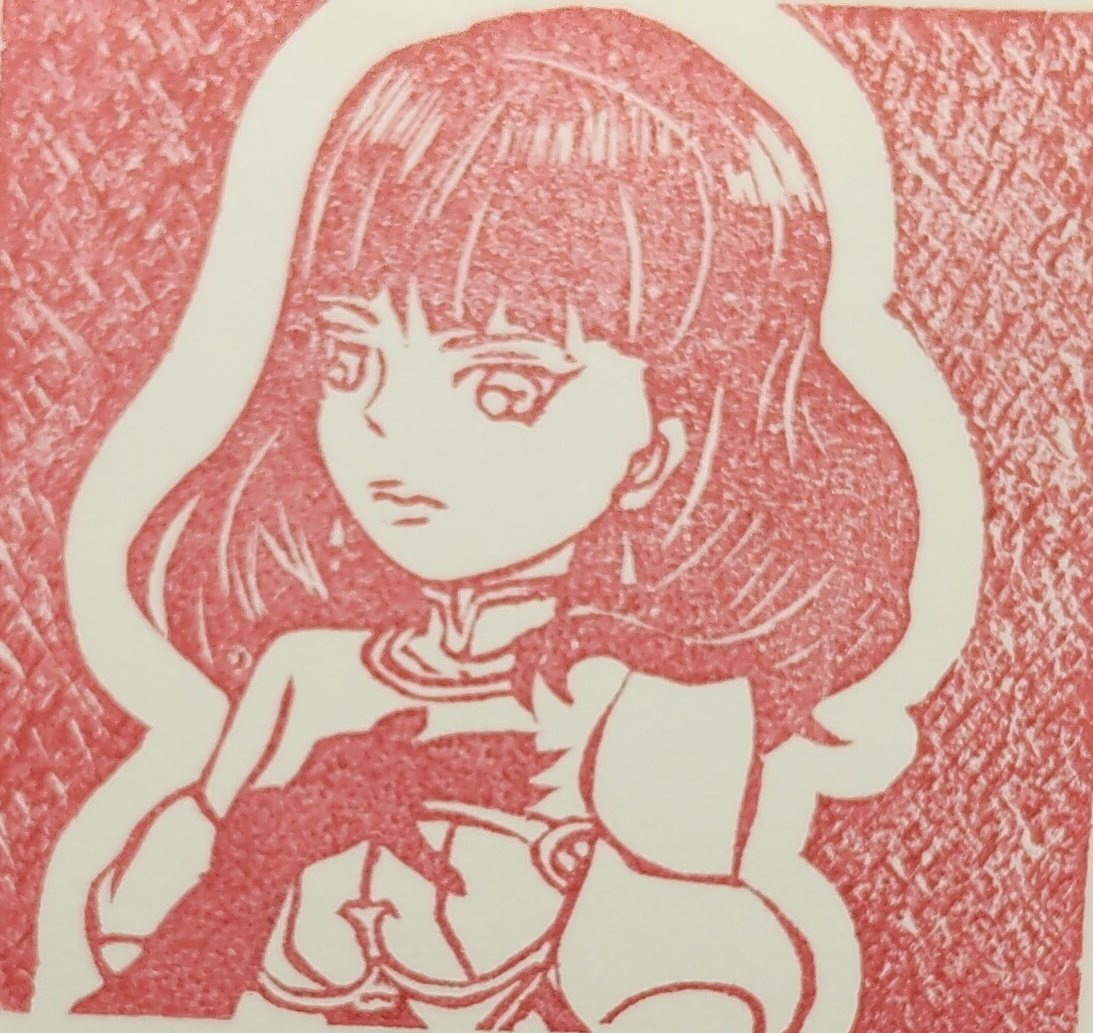 oratok33680's tweet photo. ファイアーエムブレムエコーズより
セリカさん描きました
彫りました
#消しゴムはんこ
#おらとく印
#FEEchoes https://t.co/trW4Fz9iG2